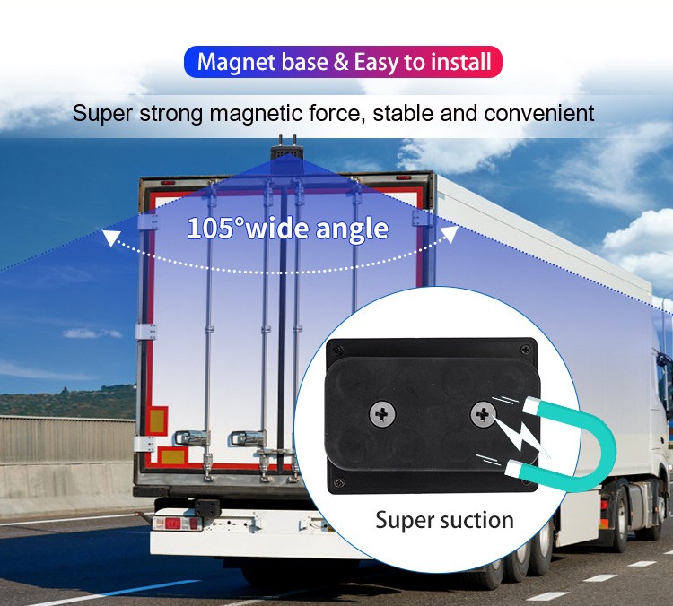 Wi-Fi камера с магнитом для легкового фургона