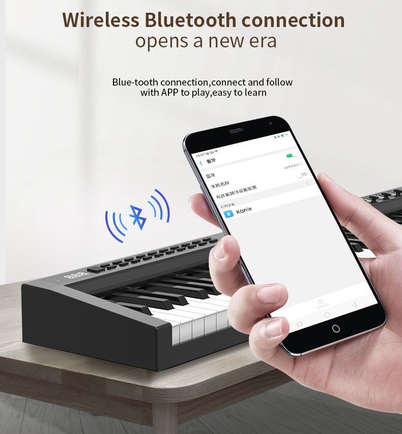 цифровое пианино bluetooth смартфон