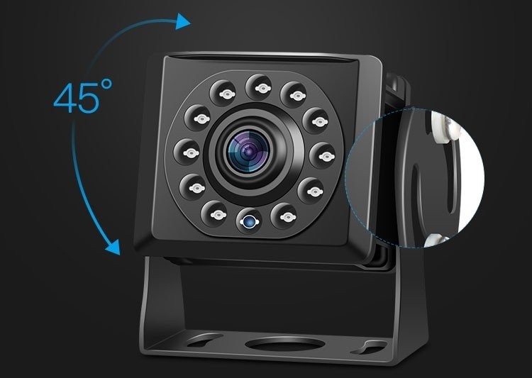 система камеры заднего вида с ИК-подсветкой ночного видения