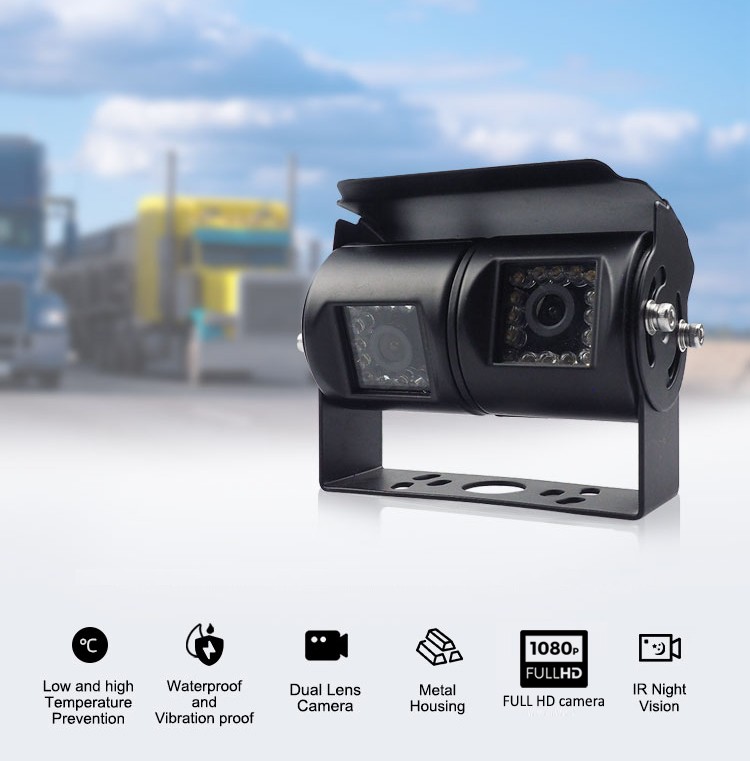 Высококачественная двойная камера для транспорта, грузов или рабочих машин