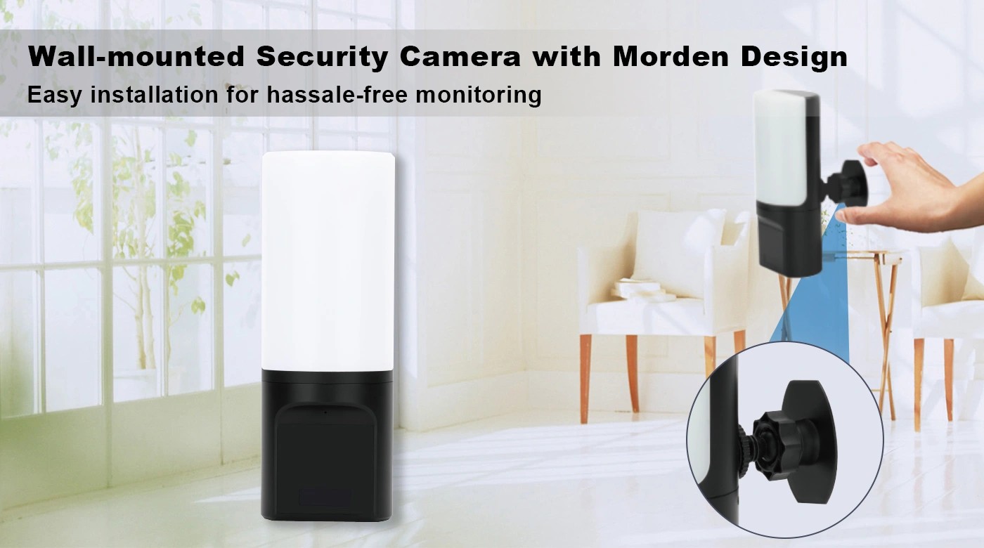 Лампа-шпион скрытая камера видеонаблюдения для вашего дома, квартиры, офиса