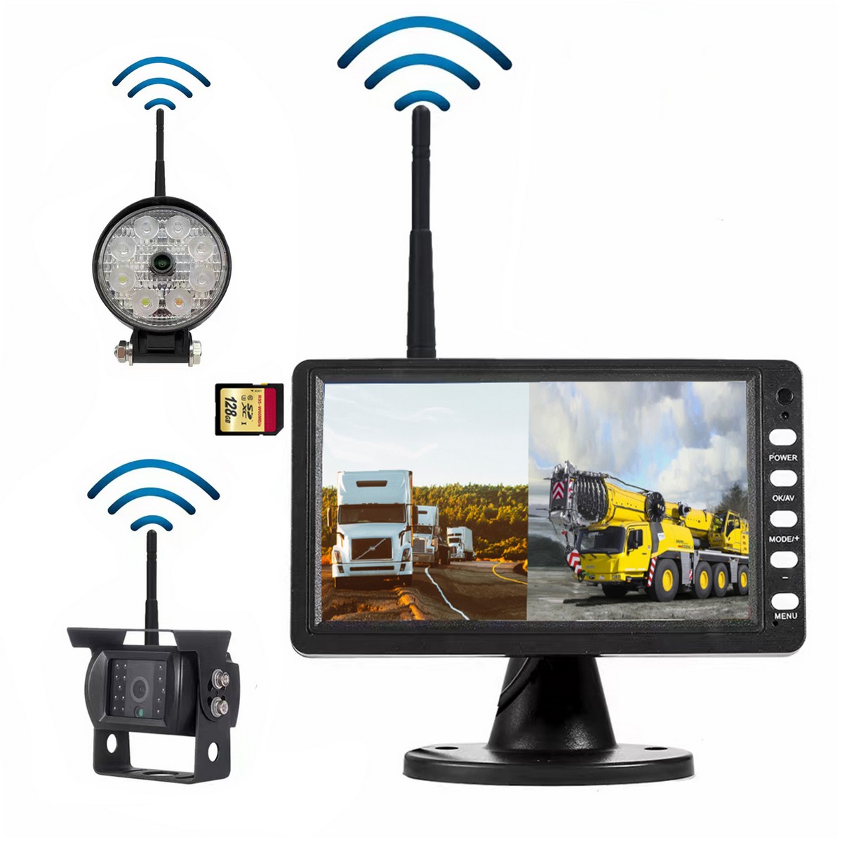 Wi-Fi-камера с ИК-светодиодом для набора рабочих камер