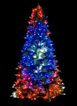 умная управляемая рождественская елка