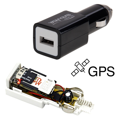 GPS локатор автомобильное зарядное устройство