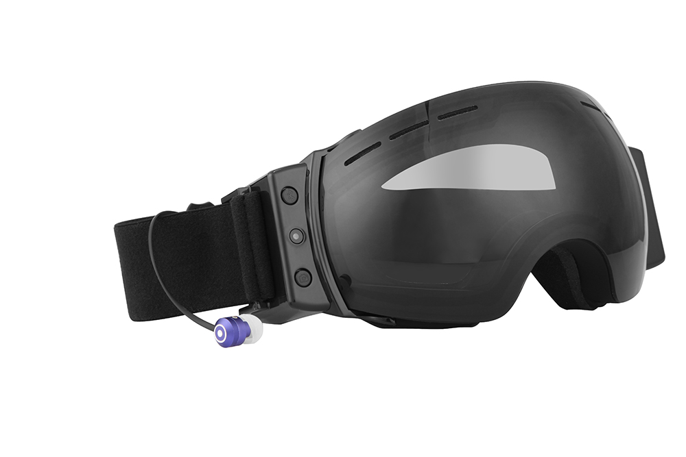 лыжные очки с HD камерой и громкой связью