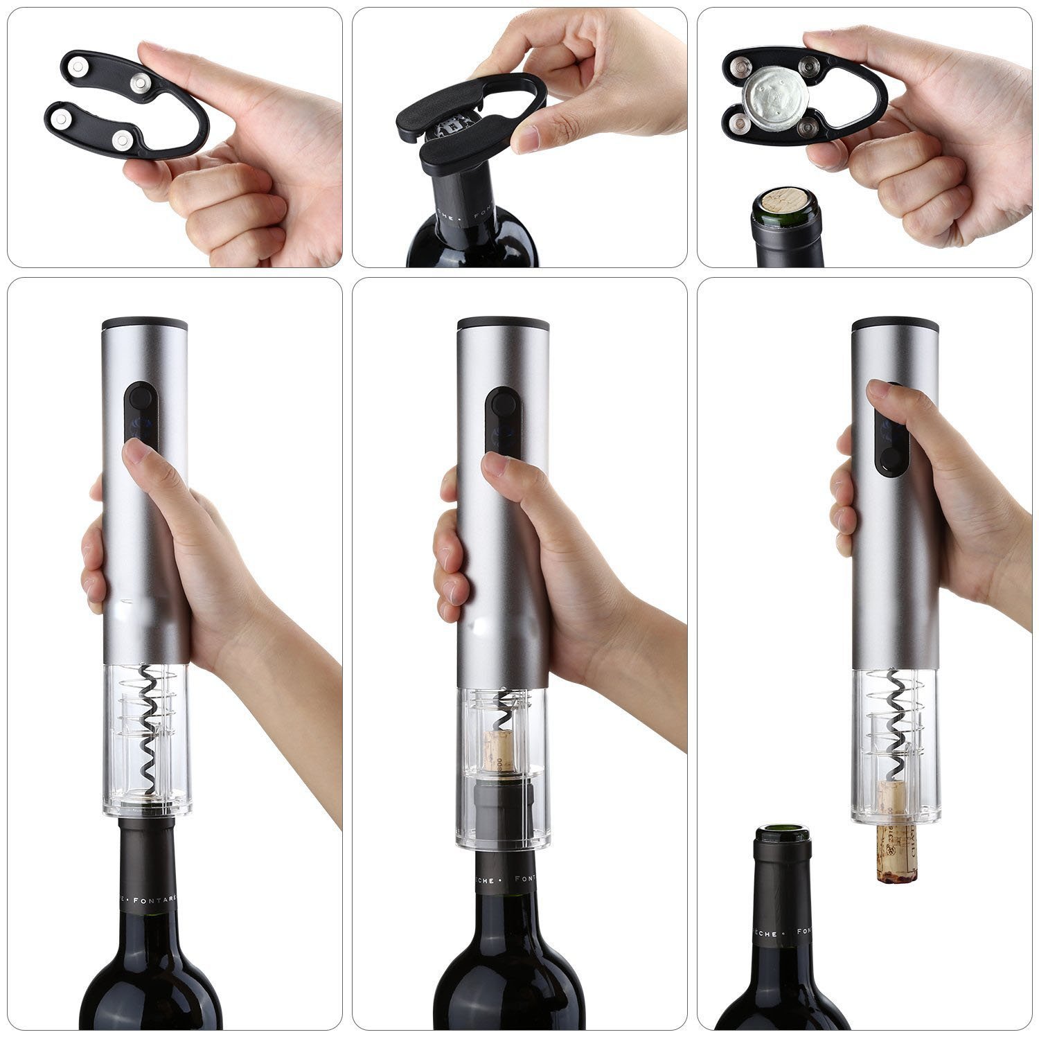 Электрический беспроводной нож для вина