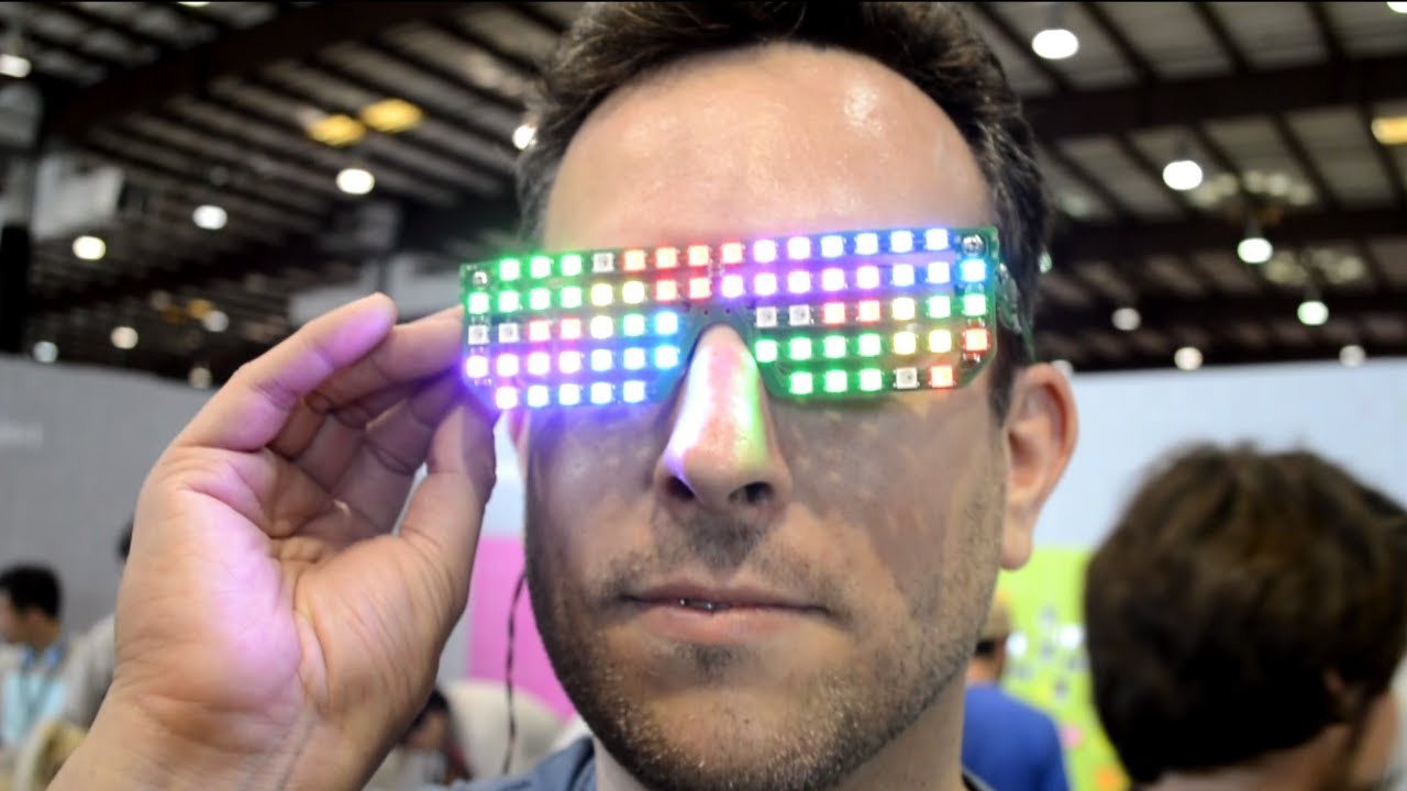 RGB LED очки