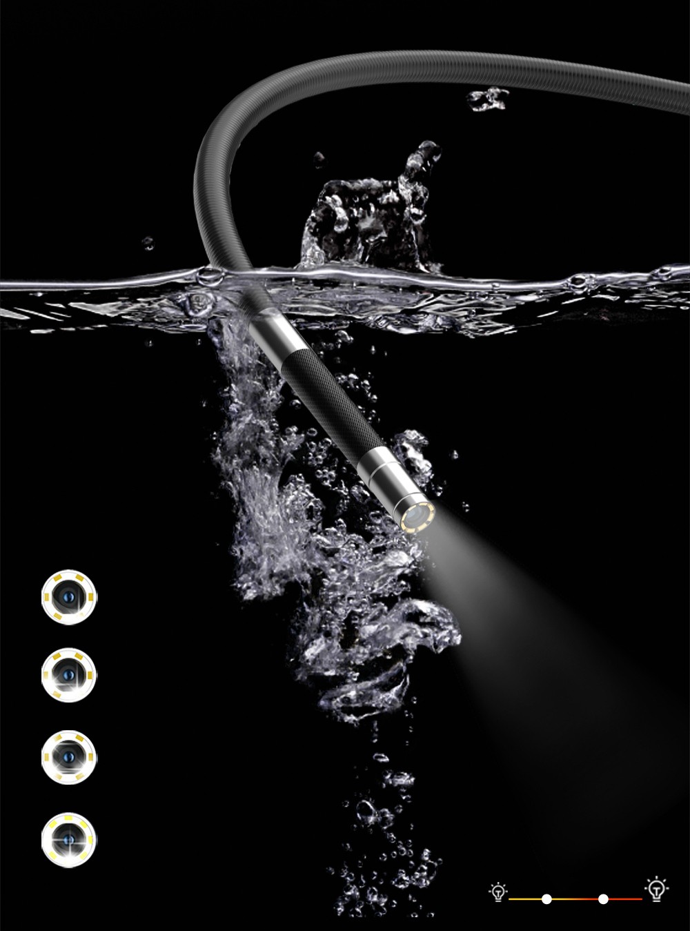 водонепроницаемая линза бороскопа - камера для осмотра эндоскопа