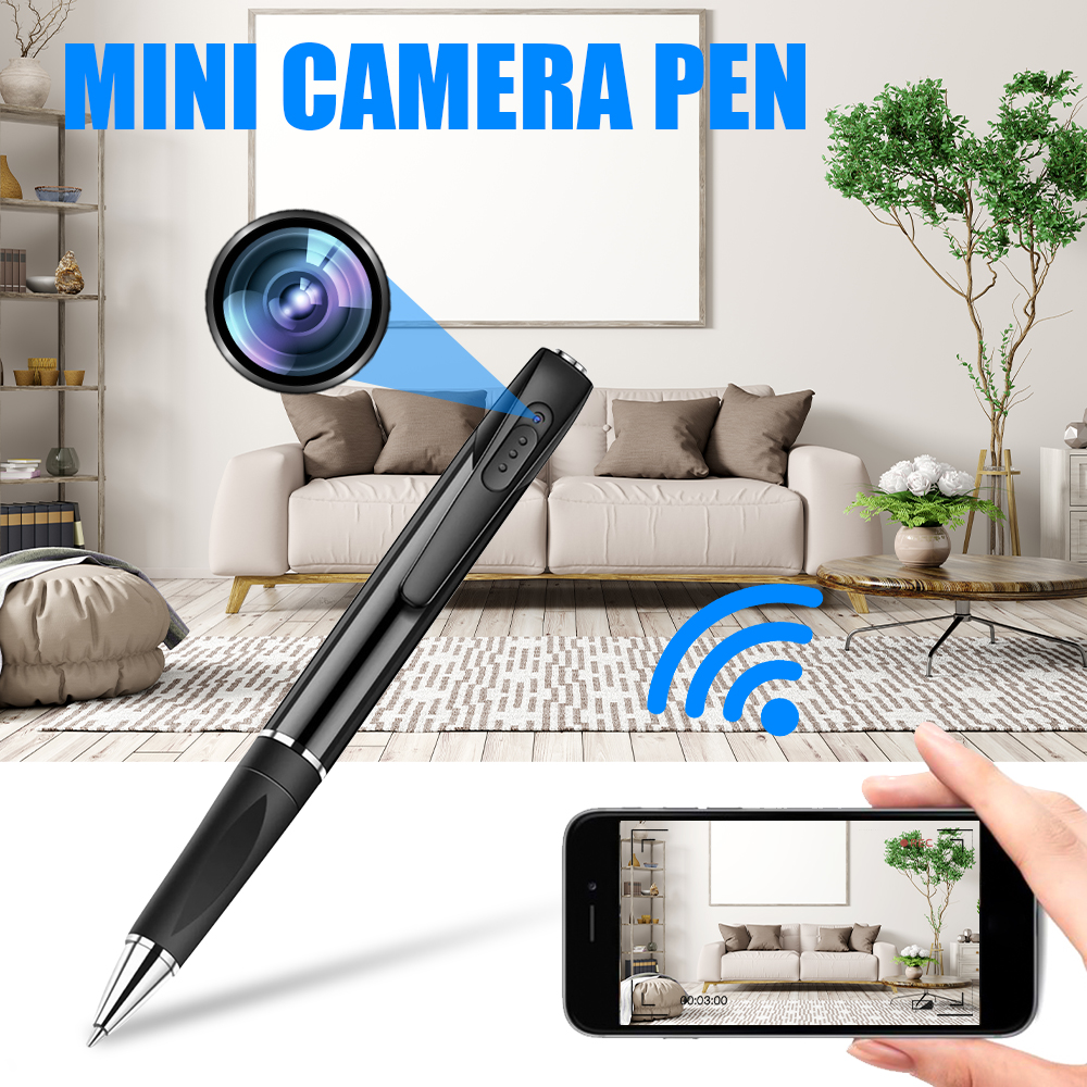 Шпионская камера-ручка с поддержкой FULL HD + Wi-Fi (приложение для iOS/Android)