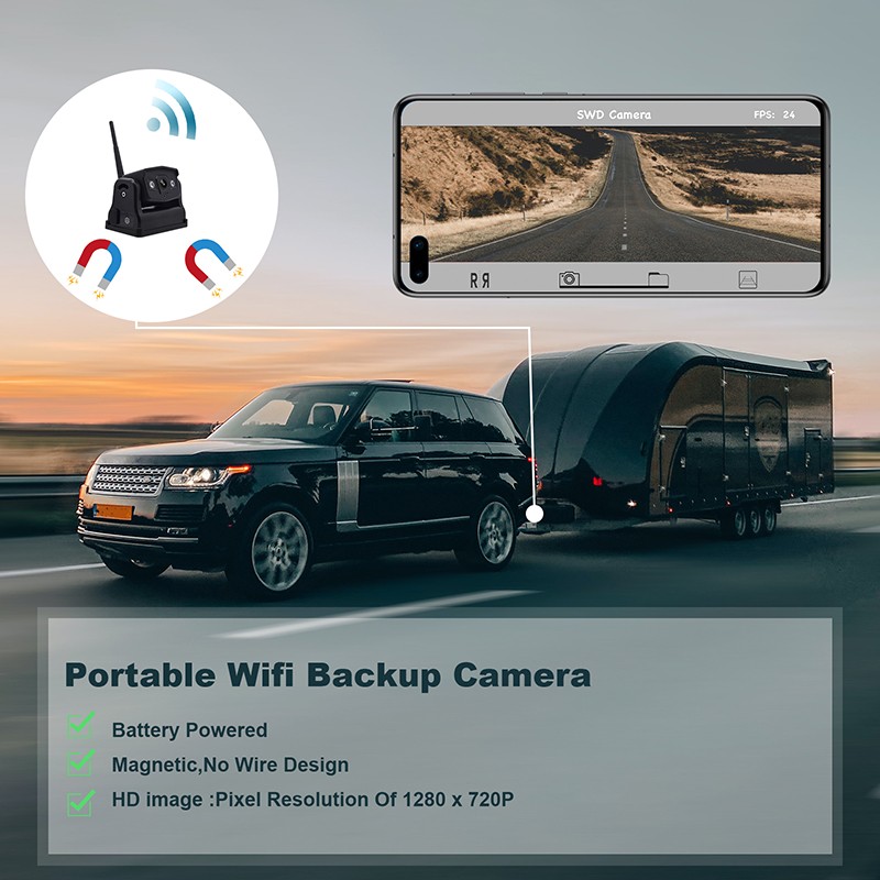 Wi-Fi автомобильная камера мобильный телефон с магнитом