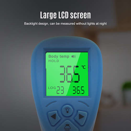 бесконтактный термометр с ЖК-дисплеем