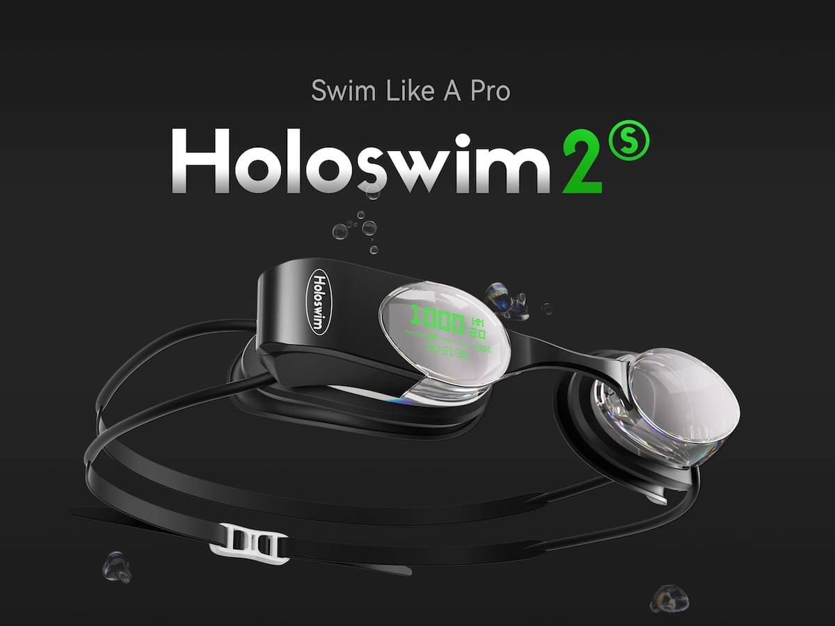 Очки для плавания с искусственным интеллектом holoswim 2