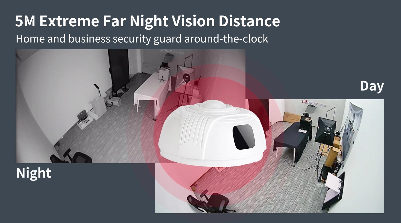 детектор дыма камера ночного видения шпион пожарная сигнализация
