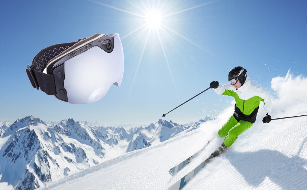 очки сноуборд с ультра HD камерой