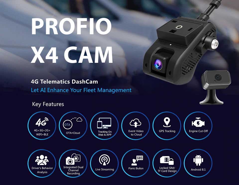 Автомобильные камеры Cloud Profio X4