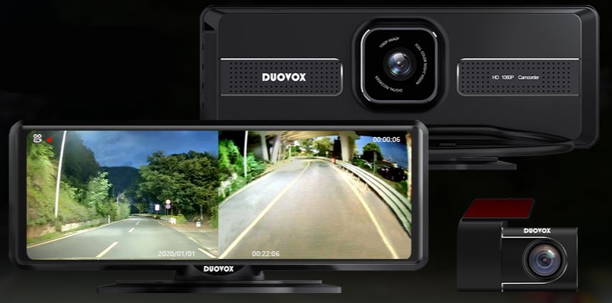 автомобильная камера с лучшим ночным видением - duovox v9