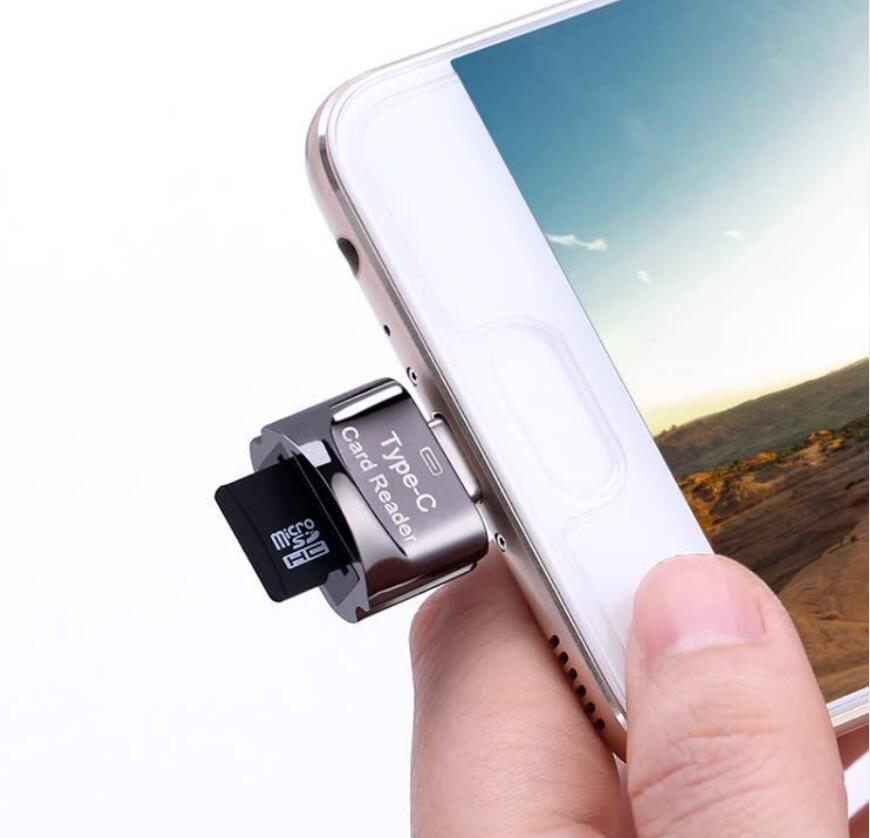 Кард-ридер usb-c micro SD для мобильного телефона