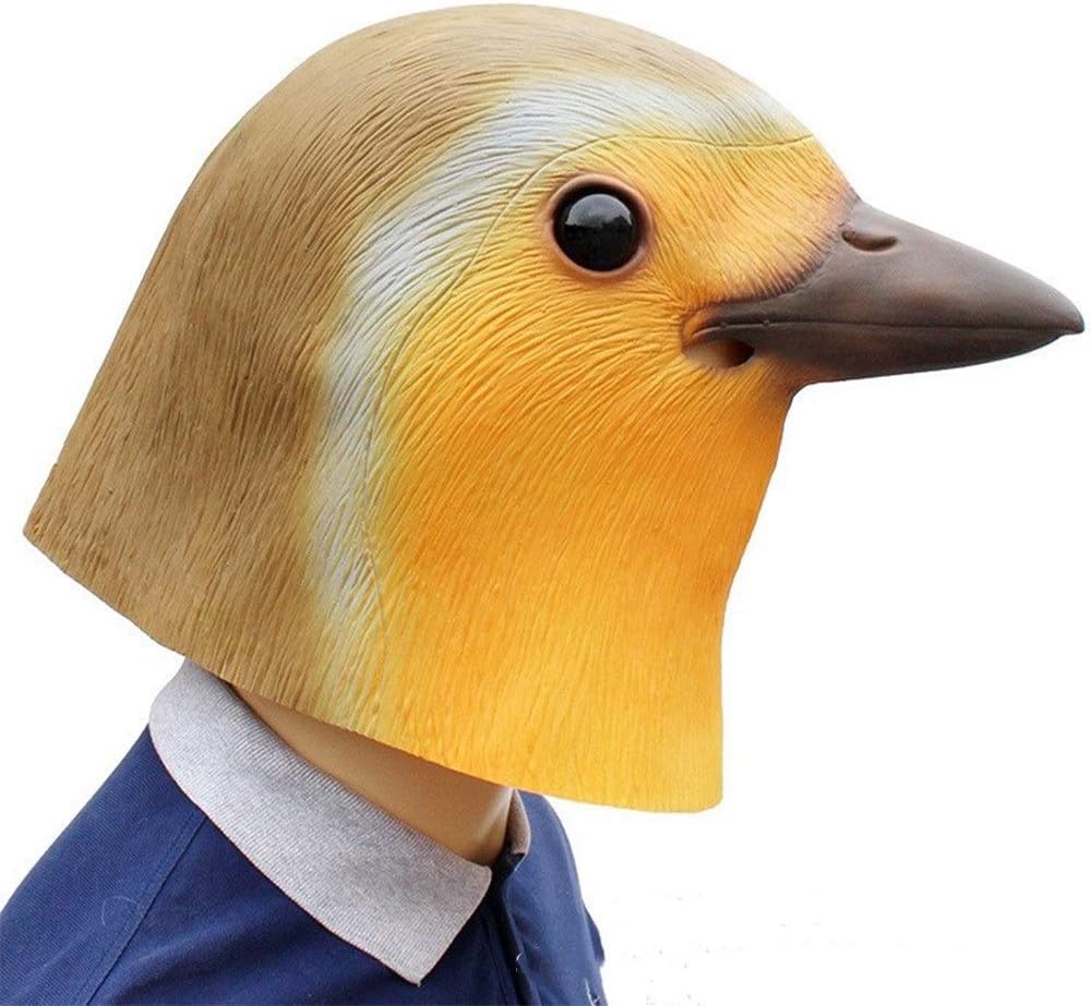 Хэллоуин маска силиконовая птица