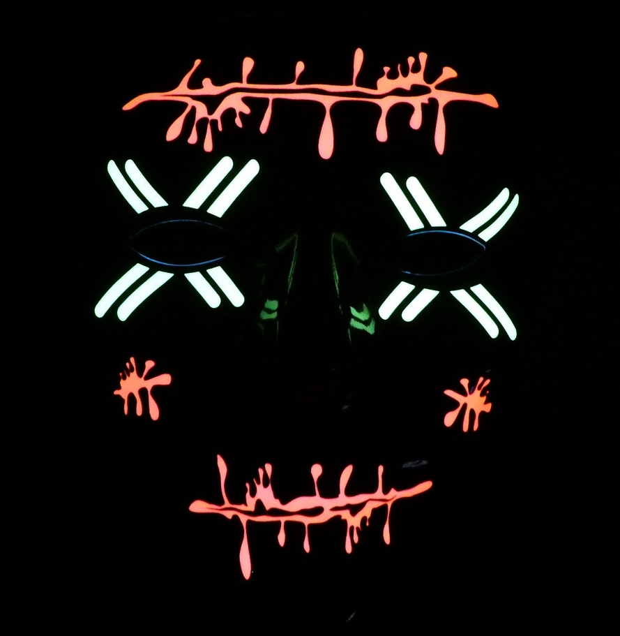 светодиодная маска для вечеринок HANNIBAL