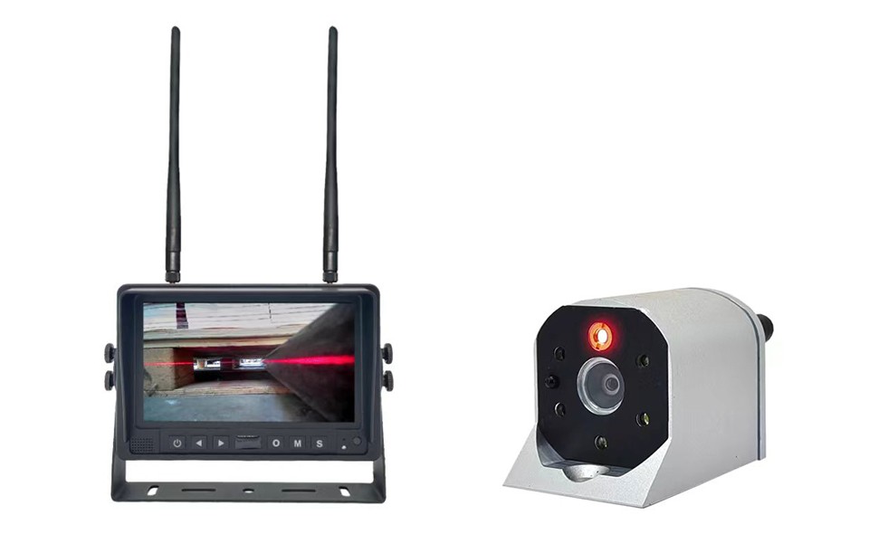 Система камер безопасности для вилочного погрузчика с LASER + 5x LED белого света