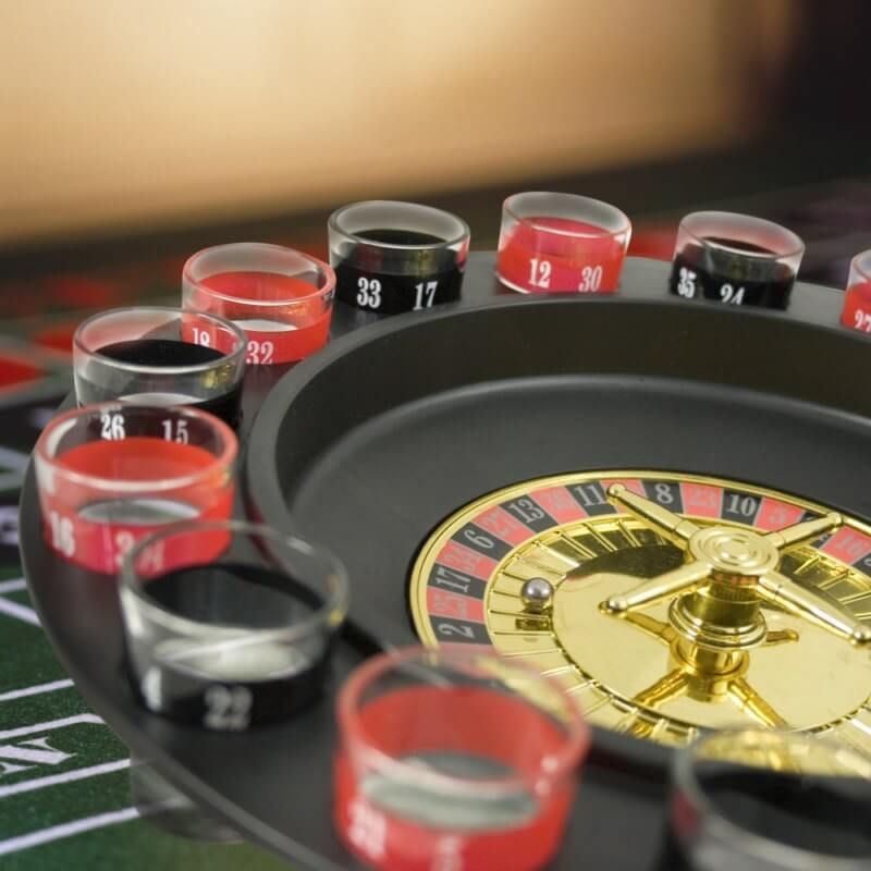 Shot roulette​ - Роскошная питьевая рулетка для бокалов с алкоголем