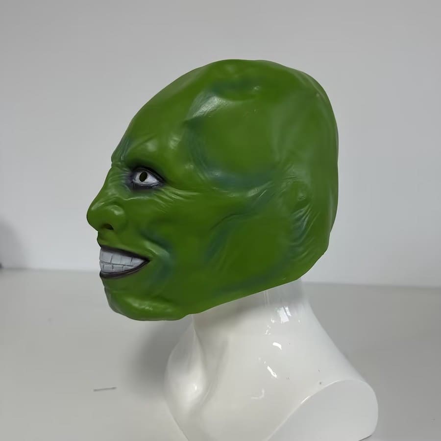 Зеленая маска для лица для взрослых.
