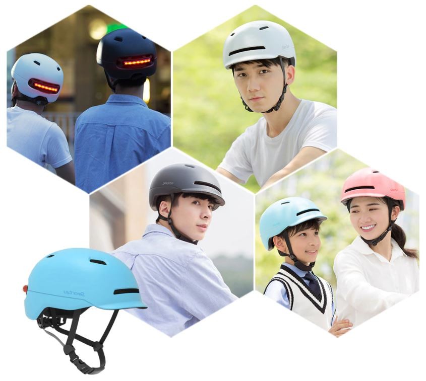 умный велосипедный шлем