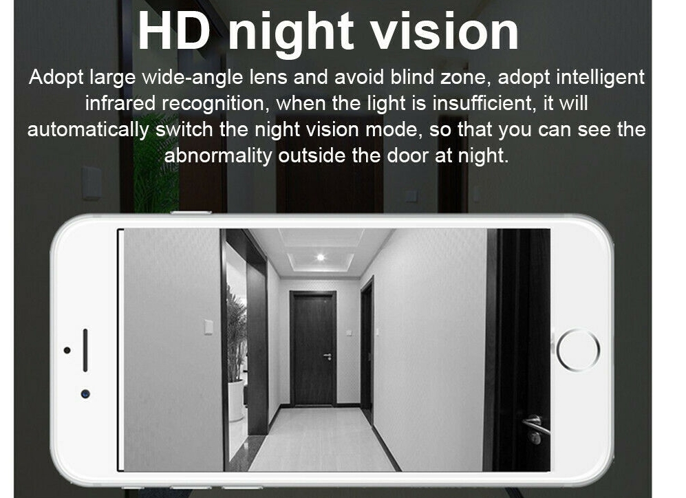 Беспроводной видеодомофон с ИК ночным видением