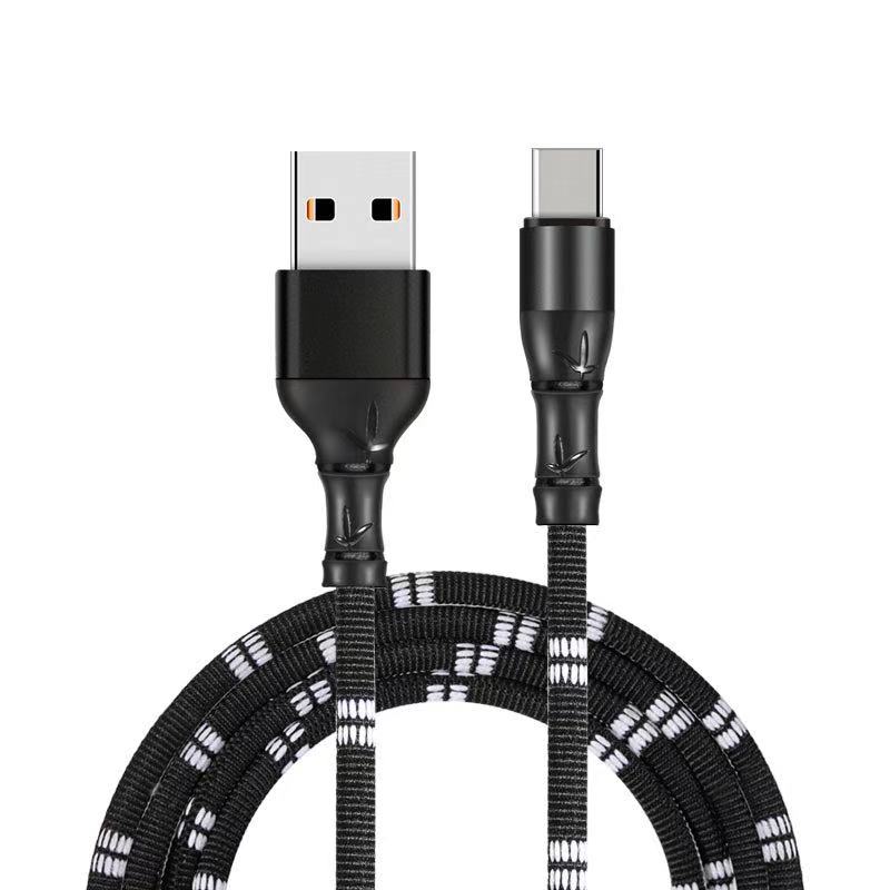 USB-кабель типа c в бамбуковом исполнении