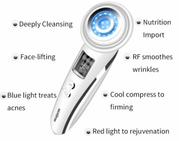 устройство для омоложения кожи на основе RF и LED Light