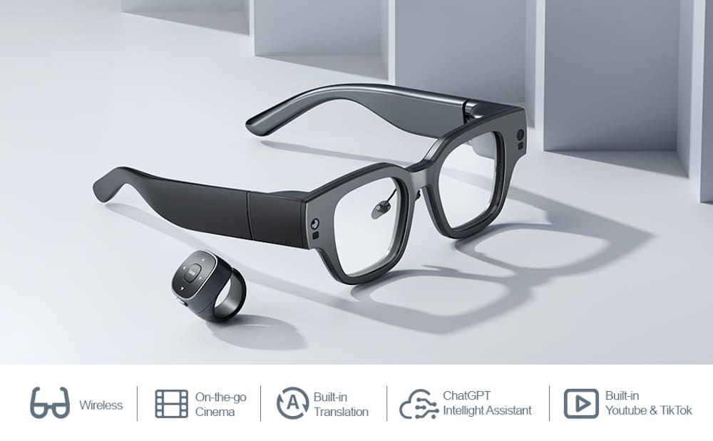 умные очки vr с чатом gpt smart 3D беспроводные