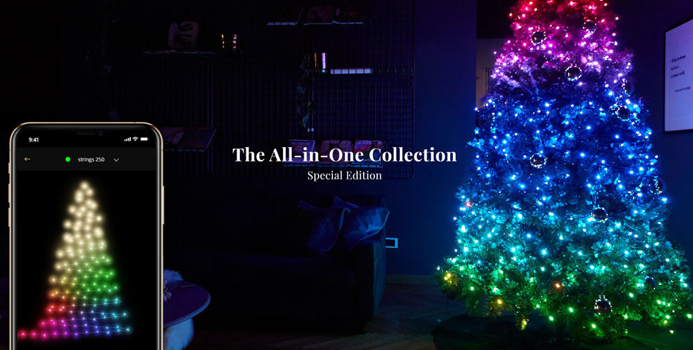Огни рождественской елки – мерцающие струны