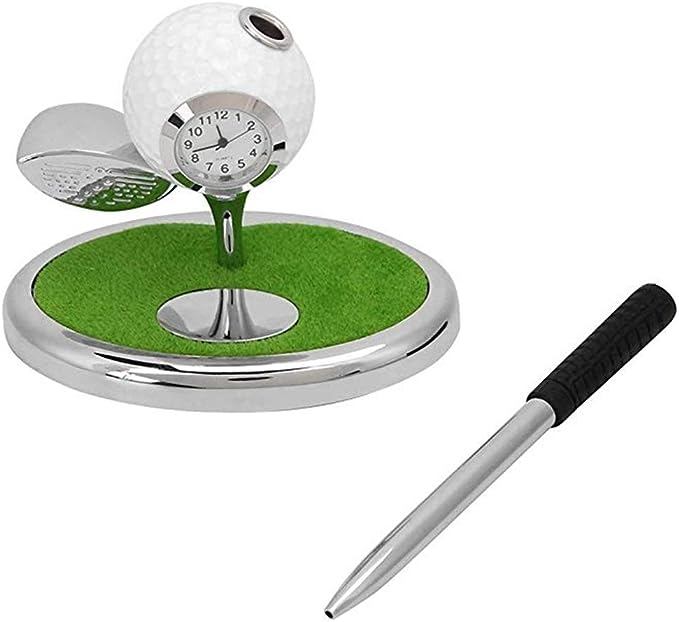 Ручка для гольфа (мяч с клюшкой) с функциональными часами
